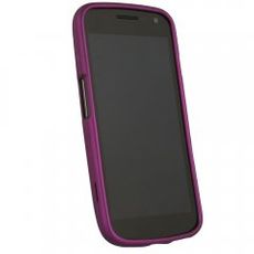 Samsung Galaxy Nexus Purple Rubberized Case
