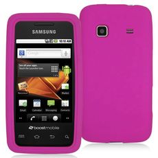 Samsung Galaxy Prevail Pink Silicone Skin