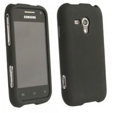 Samsung Galaxy Rush Black Rubberized Case