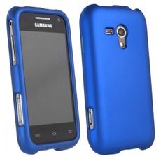Samsung Galaxy Rush Blue Rubberized Case