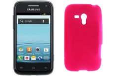 Samsung Galaxy Rush Pink Silicone Skin
