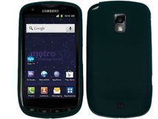 Samsung Galaxy S Lightray 4G Black Silicone Skin