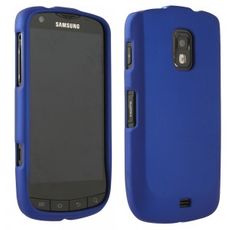 Samsung Galaxy S Lightray 4G Blue Rubberized Case