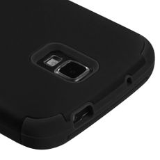 Samsung Galaxy S4 Active Black 2 Layer Tough Case