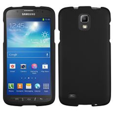 Samsung Galaxy S4 Active Black  Rubberized Case