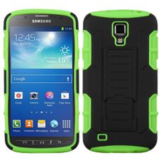 Samsung Galaxy S4 Active Green Armor Case
