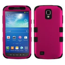 Samsung Galaxy S4 Active Pink 2 Layer Tough Case