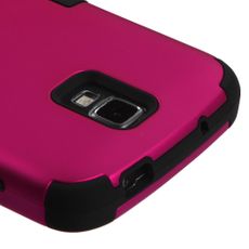 Samsung Galaxy S4 Active Pink 2 Layer Tough Case