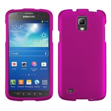 Samsung Galaxy S4 Active Pink  Rubberized Case