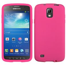 Samsung Galaxy S4 Active Pink Silicone Skin