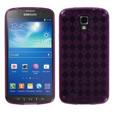 Samsung Galaxy S4 Active Purple Slim Design Case
