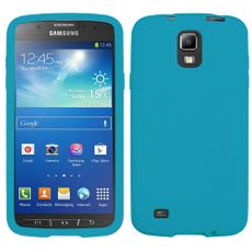 Samsung Galaxy S4 Active Teal Silicone Skin