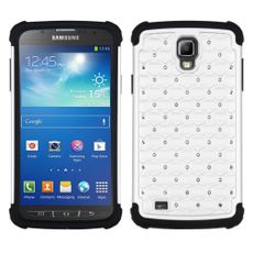 Samsung Galaxy S4 Active White 2 Layer Decorative Case