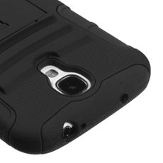 Samsung Galaxy S4 Black 2 Layer Decorative Case