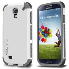 Samsung Galaxy S4  PureGear DualTek Extreme Impact Case Artic White 60165PG