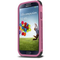 Samsung Galaxy S4  PureGear DualTek Extreme Impact Case Simply Pink 60184PG