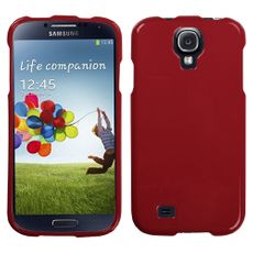 Samsung Galaxy S4 Red  Rubberized Case