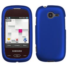 Samsung Gravity Q Blue  Rubberized Case