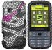 Samsung Gravity TXT Skull Rhinestone Phone Case