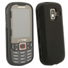 Samsung Intensity iii Black Rubberized Case