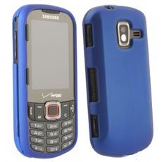 Samsung Intensity iii Blue Rubberized Case