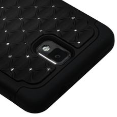 Samsung Note 3 Black 2 Layer Decorative Case