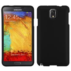 Samsung Note 3 Black  Rubberized Case