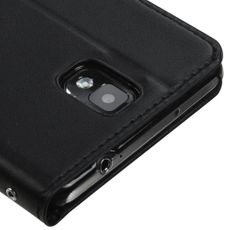 Samsung Note 3 Black Wallet