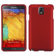 Samsung Note 3 Red  Rubberized Case