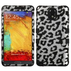 Samsung Note 3 Silver Zebra 2 Layer Tough Case