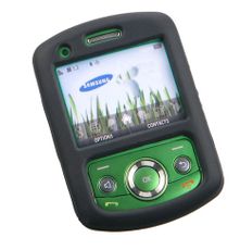 Samsung Reclaim Black Silicone Skin