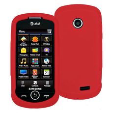Samsung Solstice II Red Silicone Skin