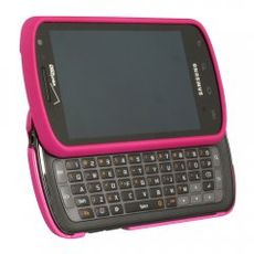 Samsung Stratosphere Pink Rubberized Case