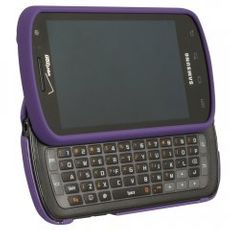 Samsung Stratosphere Purple Rubberized Case