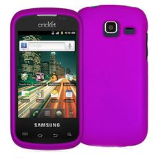 Samsung Transfix Purple Rubberized Case
