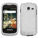Samsung Transfix Silver Rhinestone Phone Case