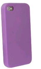 Verizon Apple iPhone 4 Purple Silicone Skin