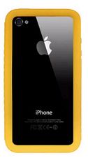 AT&T Apple iPhone 4 Yellow Silicone Skin