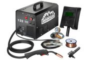 MIG Welder 130-Amp Heavy-Duty Transformer Power (110VAC)