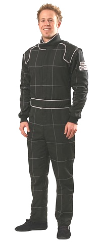 1-Piece Crow Nomex Racing Suit