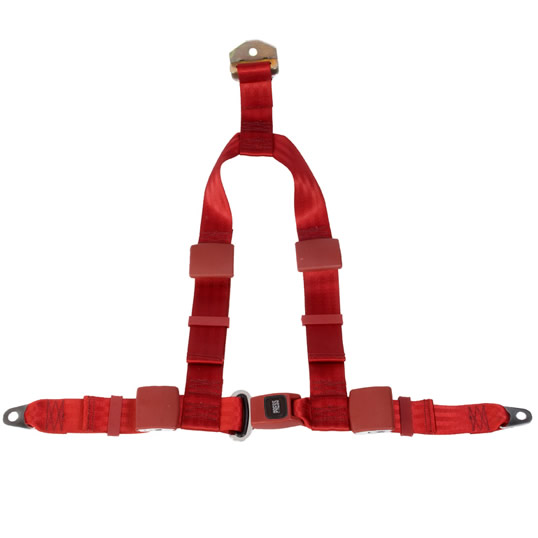 4 Point Seat Belt Push Button Style Buckle
