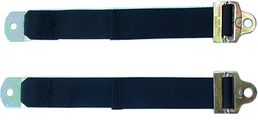 Semi-Truck Suspension Seat Tethers - Adjustable Pair for Big Rig