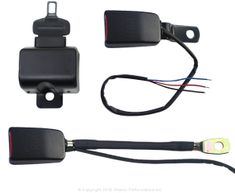 Forklift Seat Belt Buckle With Sensor – 21mm Warning Cable Connector – CS007 – Universal - View #3