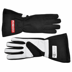 Pyrotect 2-Layer SFI-5 Racing Nomex Gloves Leather Palm and Fingers