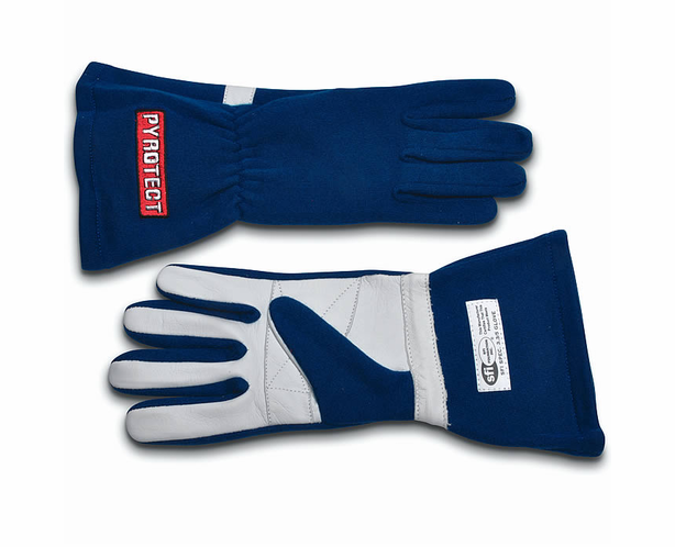 Pyrotect 2-Layer SFI-5 Racing Nomex Gloves Leather Palm and Fingers - alternative view 3
