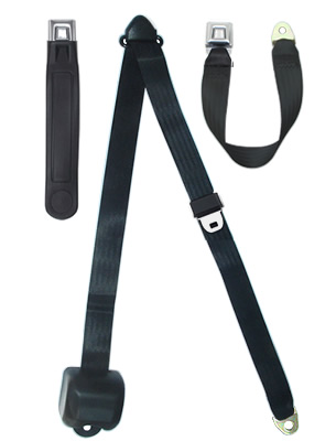 SafeTBoy 3-Point Retractable Bench Seat Belt Kits SafeTBoy 3-Point Retractable Bench Seat Belt Kits