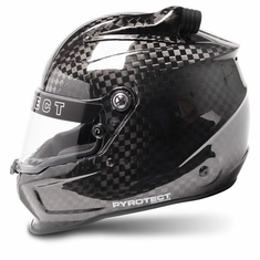 SA2025 Pyrotect Pro Airflow Carbon Fiber Mid-Forced Air Duckbill Race Helmet