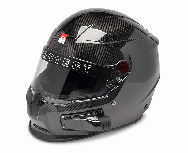 SA2025 Pyrotect Pro Airflow Carbon Fiber Side-Forced Air Duckbill Race Helmet