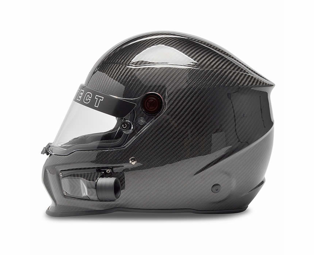 SA2025 Pyrotect Pro Airflow Carbon Fiber Side-Forced Air Duckbill Race Helmet - alternative view 1