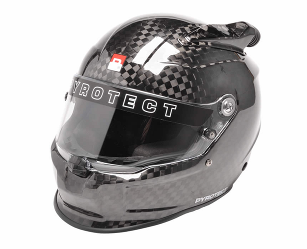 SA2025 Pyrotect Pro Airflow Carbon Fiber Mid-Forced Air Duckbill Race Helmet - alternative view 1
